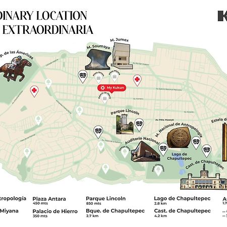 Goldsmith By Kukun Apartment Мексико Сити Екстериор снимка